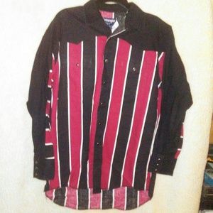 Vintage wrangler western button up